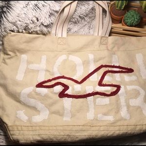 Hollister Canvas Tote Large